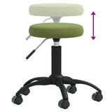 Tabouret de massage Velours Vert clair