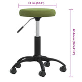 Tabouret de massage Velours Vert clair