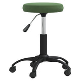 Tabouret de massage Velours Vert foncé