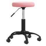 Tabouret de massage Velours Rose