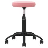 Tabouret de massage Velours Rose