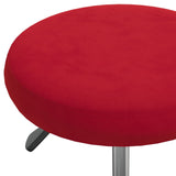 Tabouret de massage Velours Rouge bordeaux