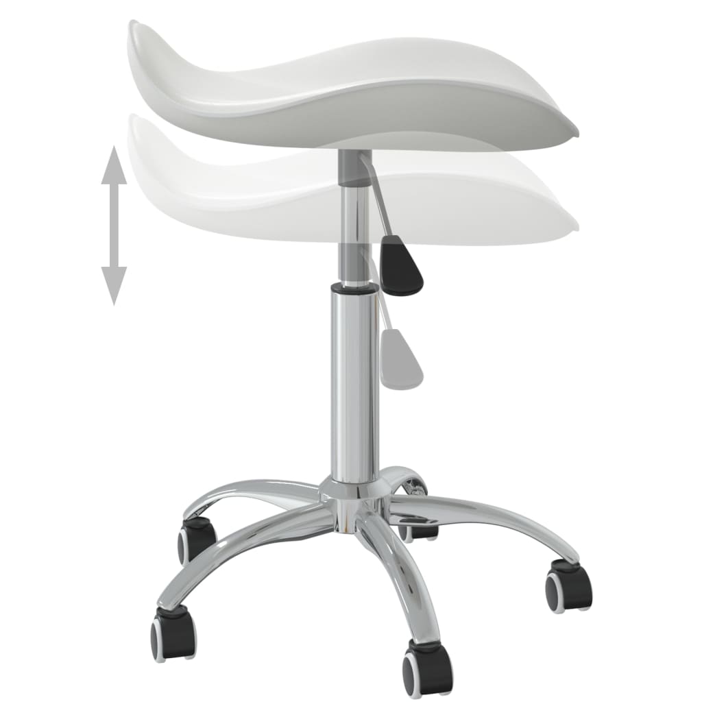 Chaise de bureau Blanc Similicuir