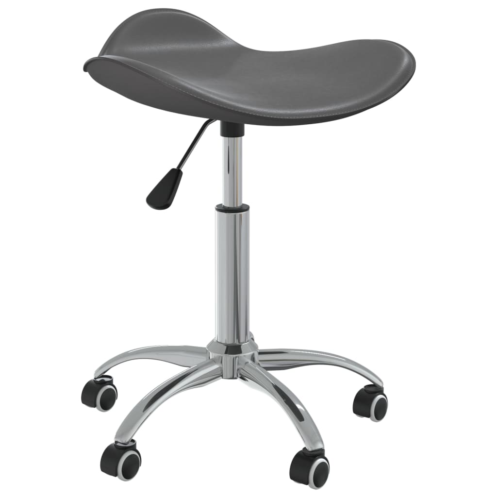 Chaise de bureau Gris Similicuir