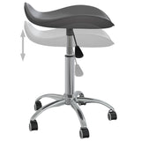 Chaise de bureau Gris Similicuir