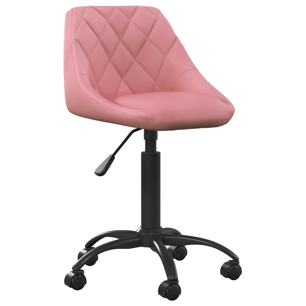 Chaise de bureau Rose Velours