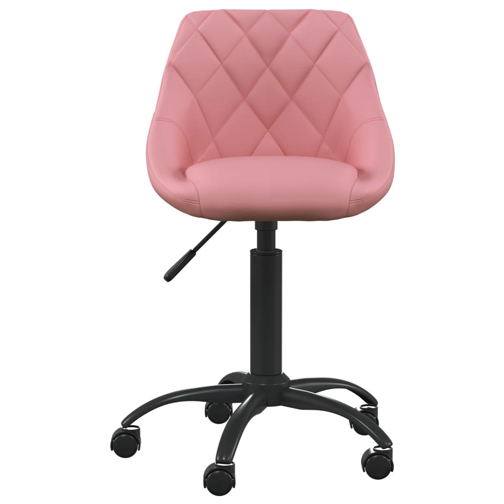 Chaise de bureau Rose Velours