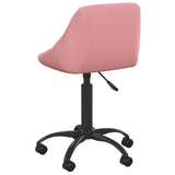 Chaise de bureau Rose Velours