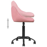 Chaise de bureau Rose Velours