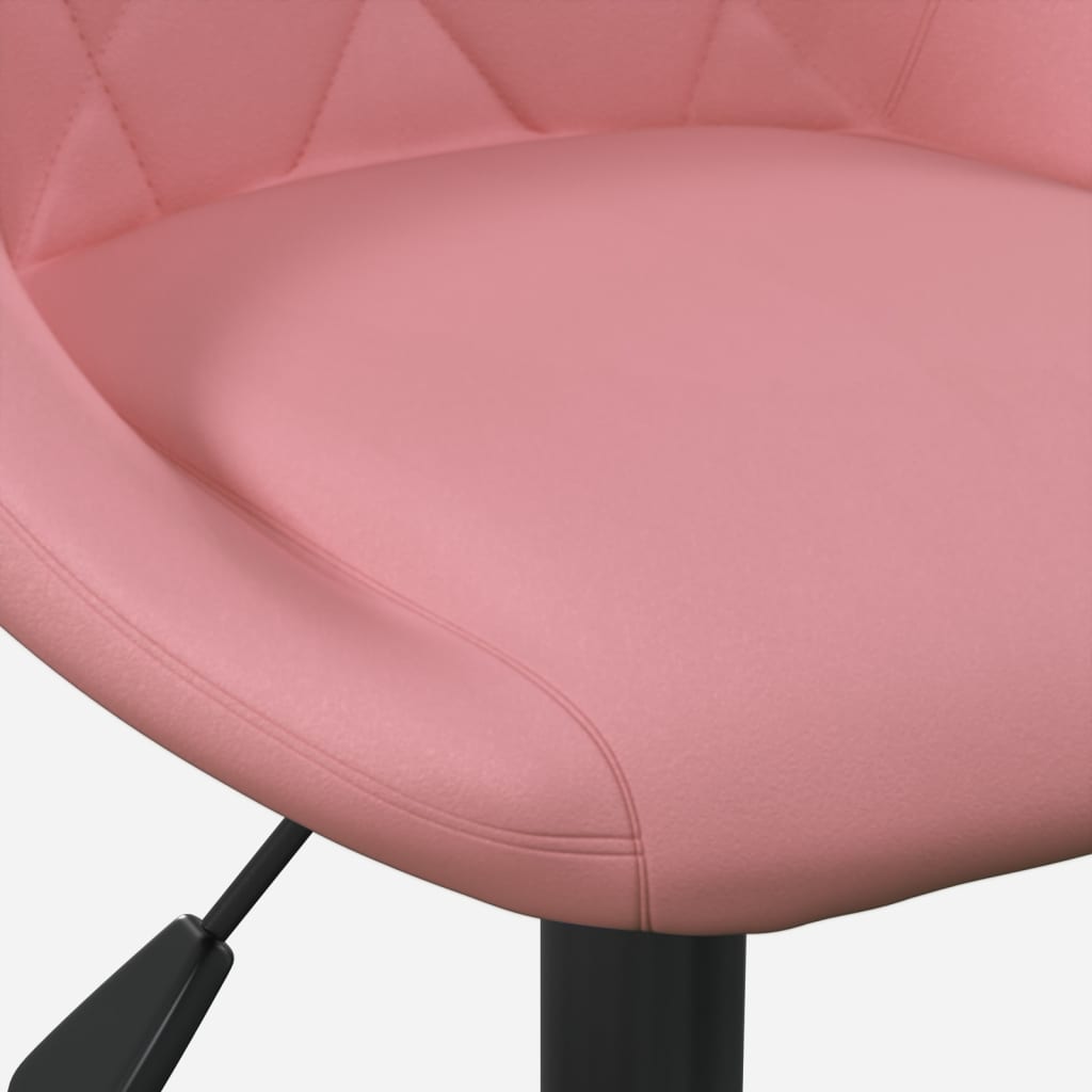 Chaise de bureau Rose Velours