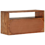 Meuble TV 80x30x42 cm Bois d'acacia massif