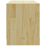 Meuble TV 80x31x39 cm bois de pin massif