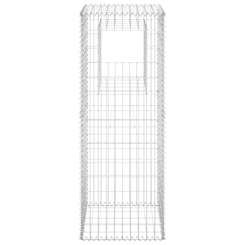 Gabion basket post 50x50x140 cm Iron