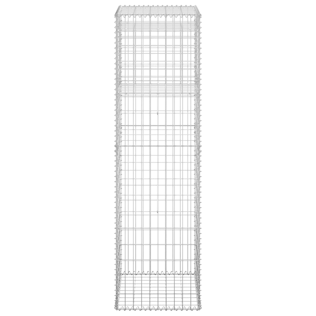 Gabionenkorbpfosten 50x50x180 cm Eisen