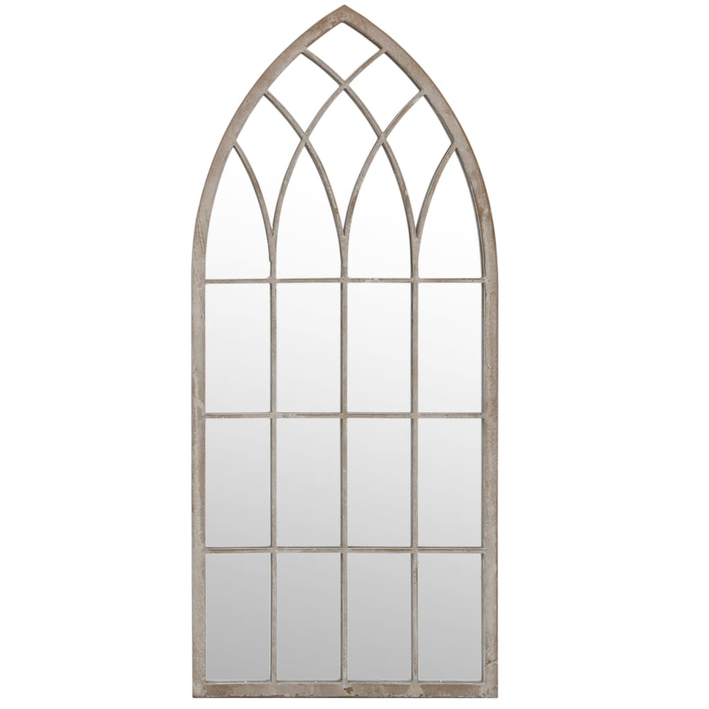 Miroir de jardin Sable 70x30 cm Fer pour utilisation extérieure