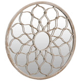 Miroir de jardin Sable 40x3 cm Fer Rond utilisation extérieure