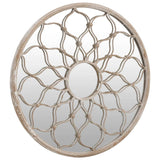 Miroir de jardin Sable 60x3 cm Fer Rond utilisation extérieure