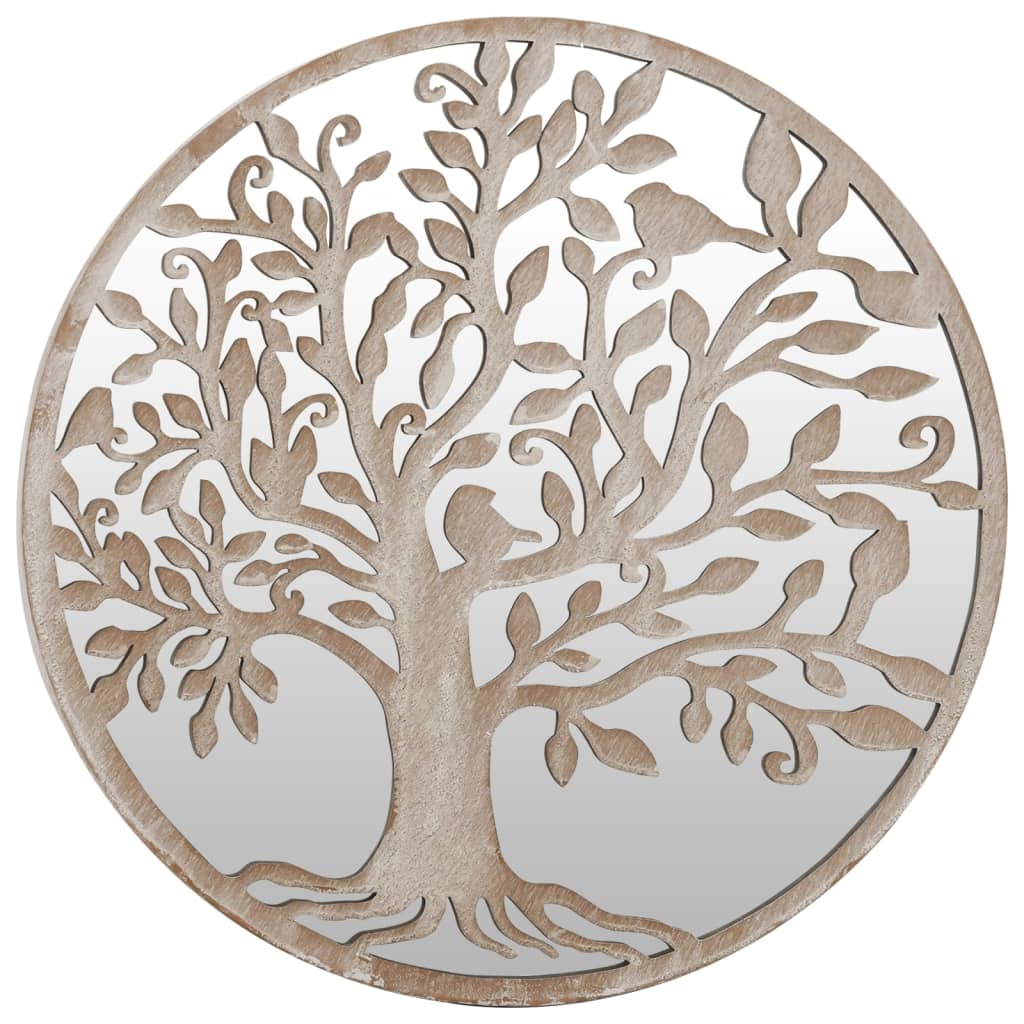 Miroir de jardin Sable 40x2,5cm Fer Rond utilisation extérieure