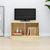 TV cabinet 70x33x42 cm solid pine wood