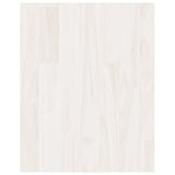 Meuble TV Blanc 70x33x42 cm Bois de pin massif