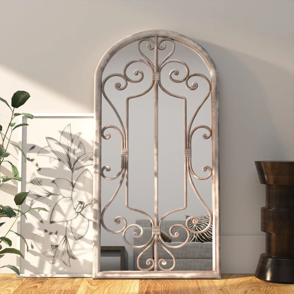 Miroir Sable 70x30 cm Fer pour utilisation à l'intérieur