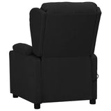 Fauteuil de massage Noir Tissu