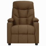 Fauteuil de massage Marron Tissu