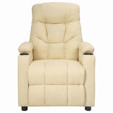 Fauteuil de massage Crème Tissu