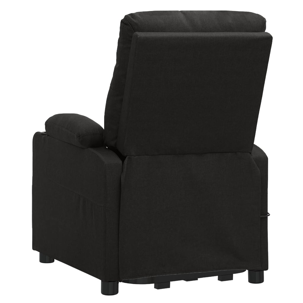 Fauteuil de massage Noir Tissu