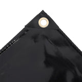 Protective tarpaulin 650 g/m² 1.5x6 m Black