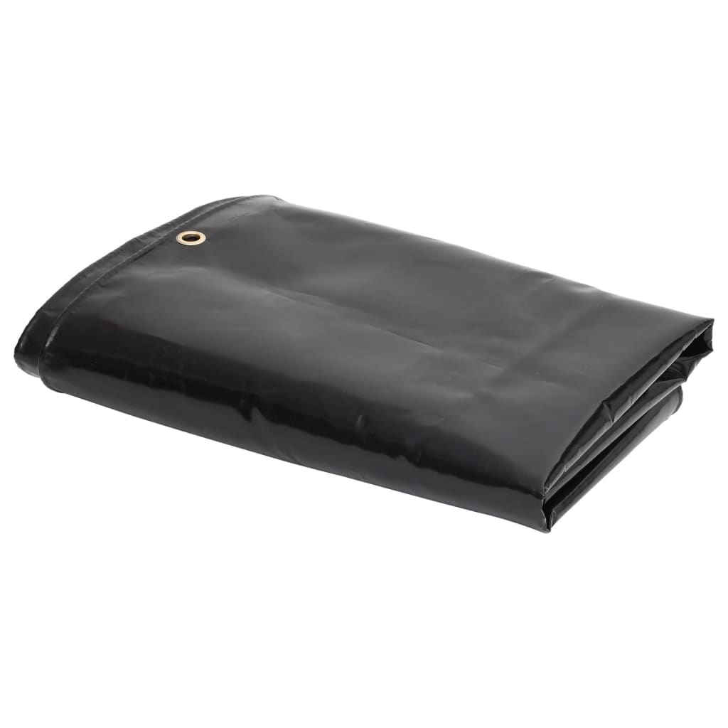 Protective tarpaulin 650 g/m² 1.5x10 m Black