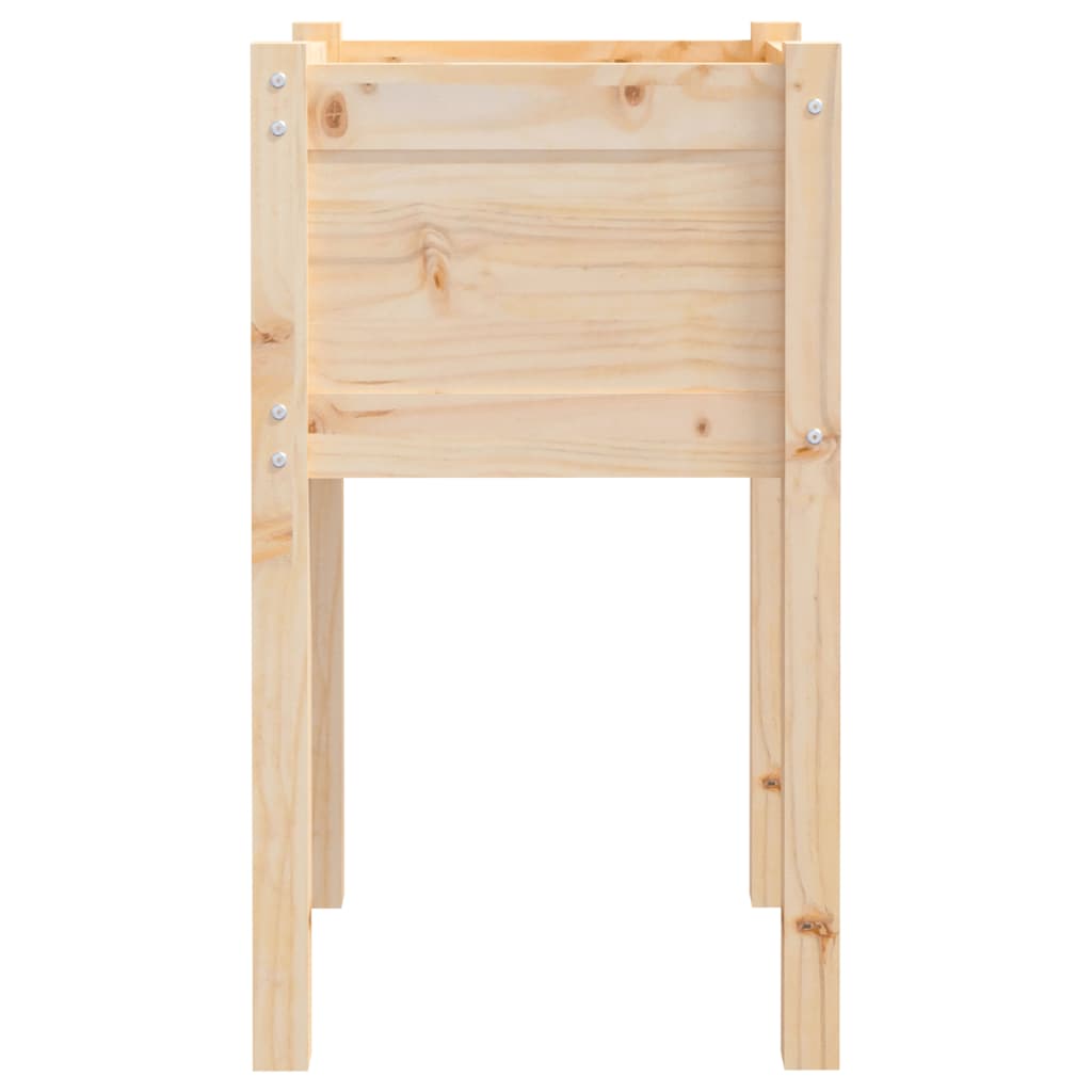 Jardinières d'extérieur 2 pcs 40x40x70 cm bois de pin massif