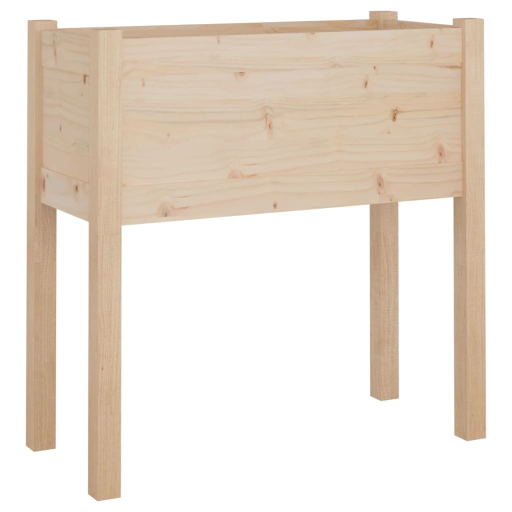 Jardinières 2 pcs 70x31x70 cm bois de pin massif