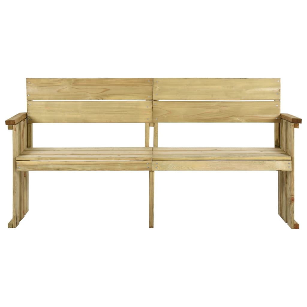 Banc de jardin 172 cm bois de pin imprégné