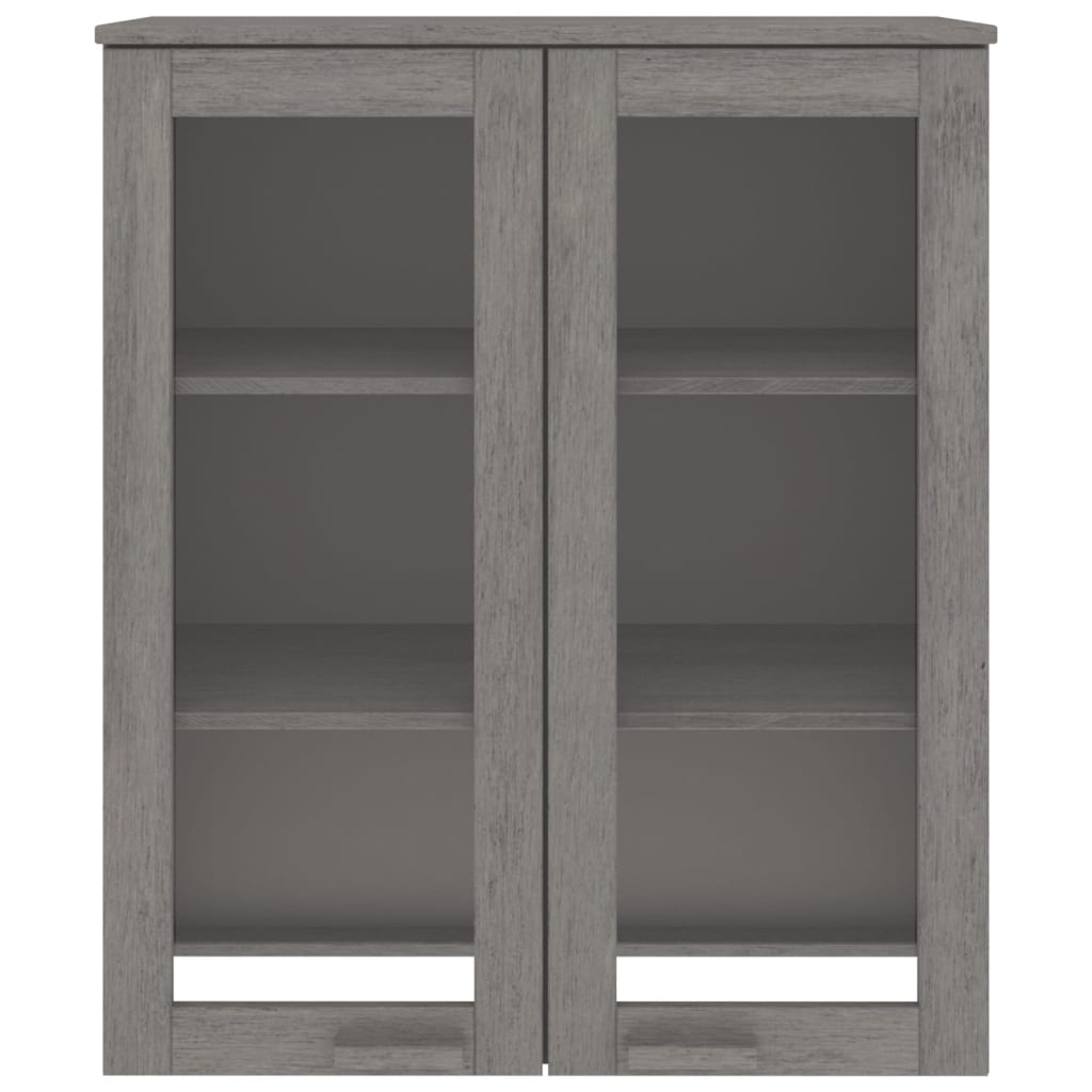 Dessus de buffet HAMAR Gris clair 85x35x100 cm Bois de pin