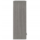 Dessus de buffet HAMAR Gris clair 85x35x100 cm Bois de pin