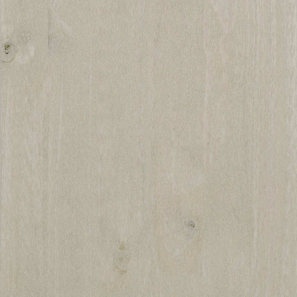 Dessus de buffet HAMAR Blanc 85x35x100 cm Bois de pin massif