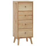 Commode 40x30x100 cm Bois massif de teck