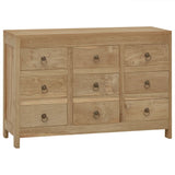 Chest of drawers 80x30x55 cm Solid teak wood