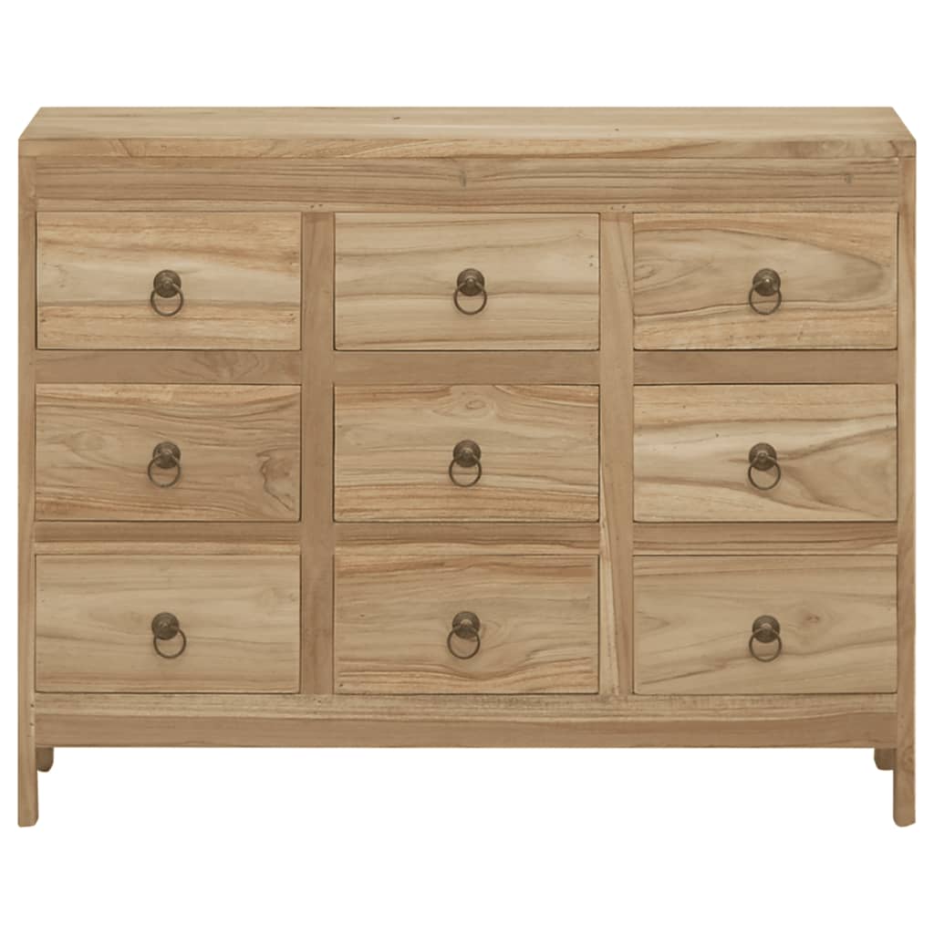 Chest of drawers 80x30x55 cm Solid teak wood