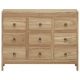 Commode 80x30x55 cm Bois massif de teck