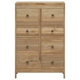 Commode 55x30x90 cm Bois massif de teck