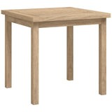 Side table 45x45x45 cm Solid teak wood