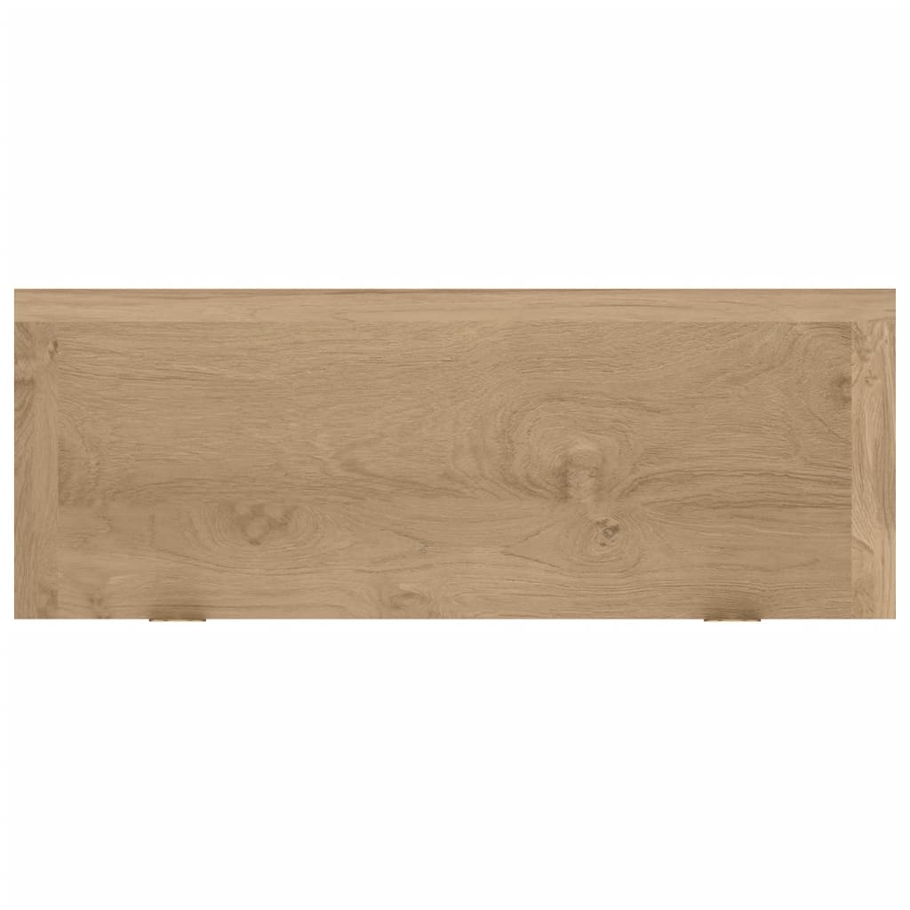 Étagères murales 2 pcs 40x15x4 cm bois de teck massif