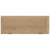 Étagères murales 2 pcs 40x15x4 cm bois de teck massif