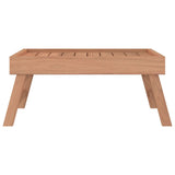 Plateau pliable 55x35x25 cm Bois de teck massif