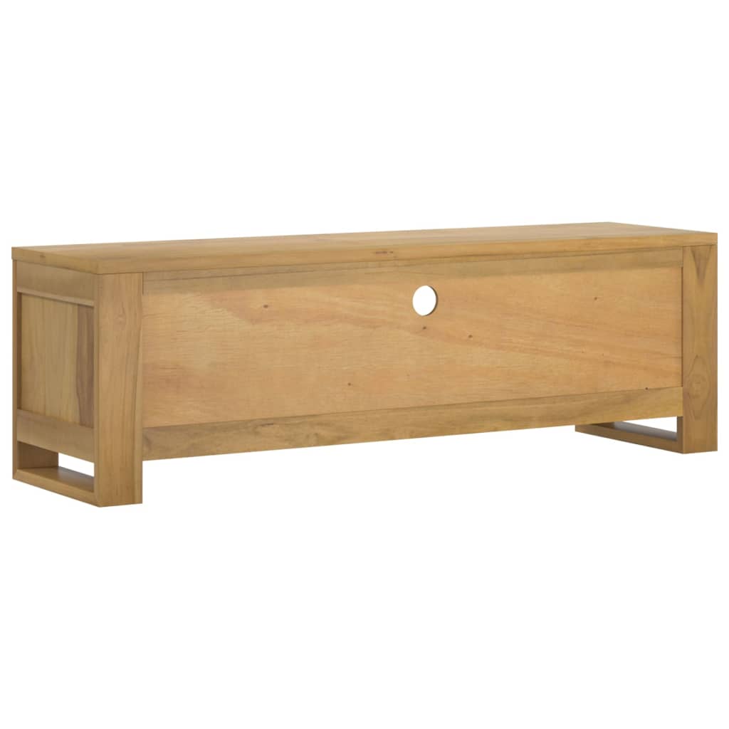 TV cabinet 110x30x35 cm Solid teak wood