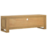 Meuble TV 110x30x35 cm Bois de teck solide