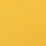 Repose-pied Jaune moutarde 45x29,5x35 cm Tissu et similicuir