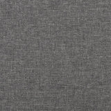 Repose-pied Gris clair 60x60x36 cm Tissu